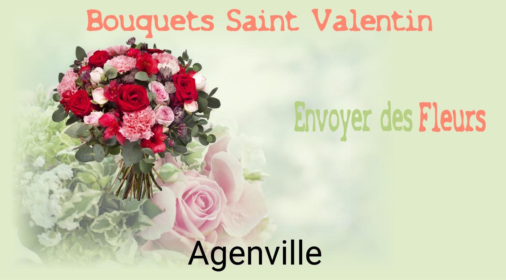 Roses de Saint-Valentin livrées à Agenville